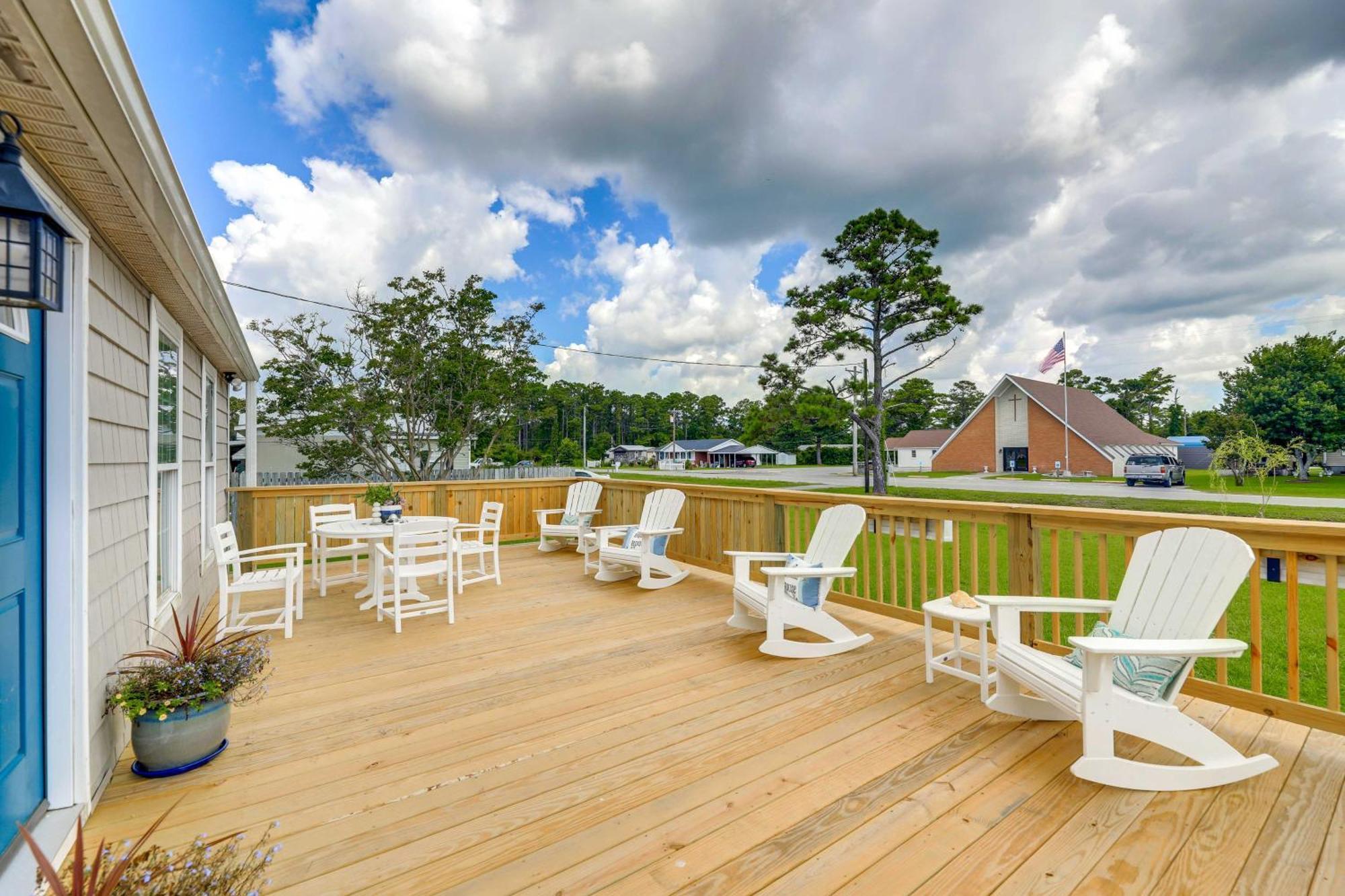 The Willowberry House With Deck And Grill! Harkers Island Εξωτερικό φωτογραφία
