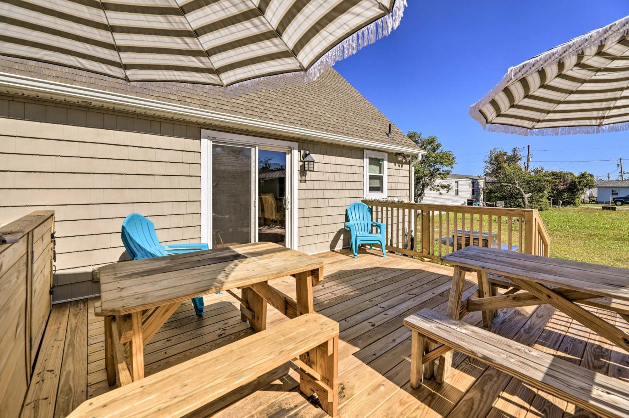 The Willowberry House With Deck And Grill! Harkers Island Εξωτερικό φωτογραφία